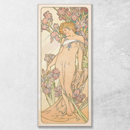 Il Loro È Alphonse Mucha amu119 quadro stampato su tela