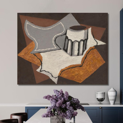 La Tazza Juan Gris jgr42 quadro stampato su tela
