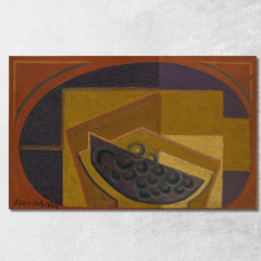 L'Uva Nera Juan Gris jgr45 quadro stampato su tela L'Uva Nera Juan Gris jgr45 quadro stampato su tela