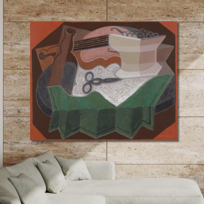 Le Forbici Juan Gris jgr46 quadro stampato su tela
