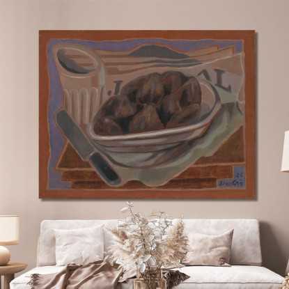 Fichi Juan Gris jgr48 quadro stampato su tela