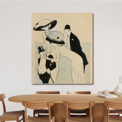 I Nani Juan Gris jgr49 quadro stampato su tela