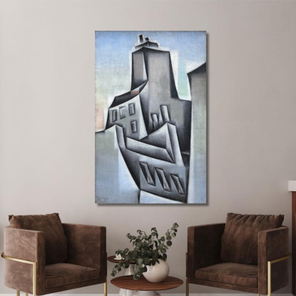 Case A Parigi Case A Parigi Juan Gris jgr51 quadro stampato su tela