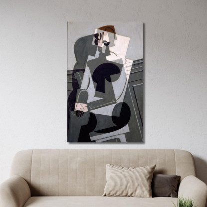 Ritratto Di Josette Gris Juan Gris jgr57 quadro stampato su tela