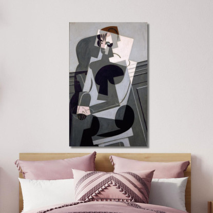 Ritratto Di Josette Gris Juan Gris jgr57 quadro stampato su tela