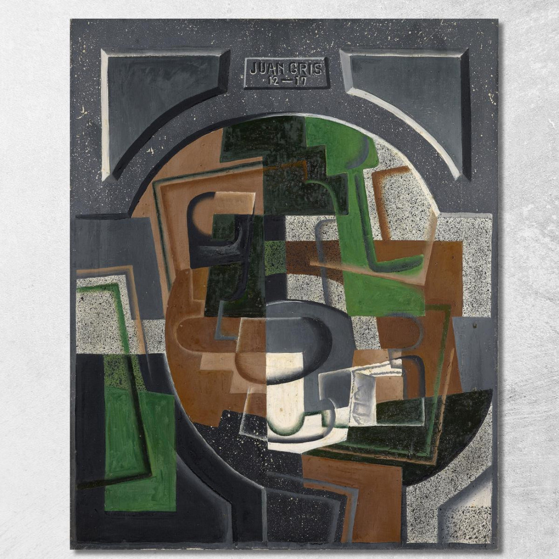 Natura Morta Con Lavagna Juan Gris jgr59 quadro stampato su tela Natura Morta Con Lavagna Juan Gris jgr59 quadro stampato su tela