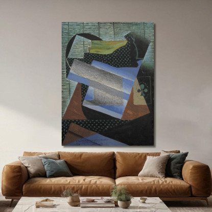 Natura Morta Juan Gris jgr62 quadro stampato su tela