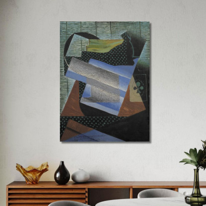 Natura Morta Juan Gris jgr62 quadro stampato su tela