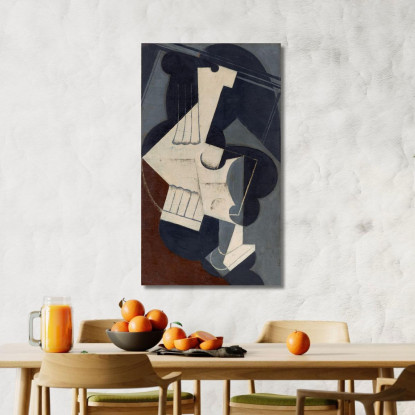 Natura Morta Juan Gris jgr63 quadro stampato su tela
