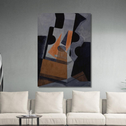 La Chitarra Natura Morta Con Chitarra Juan Gris jgr69 quadro stampato su tela