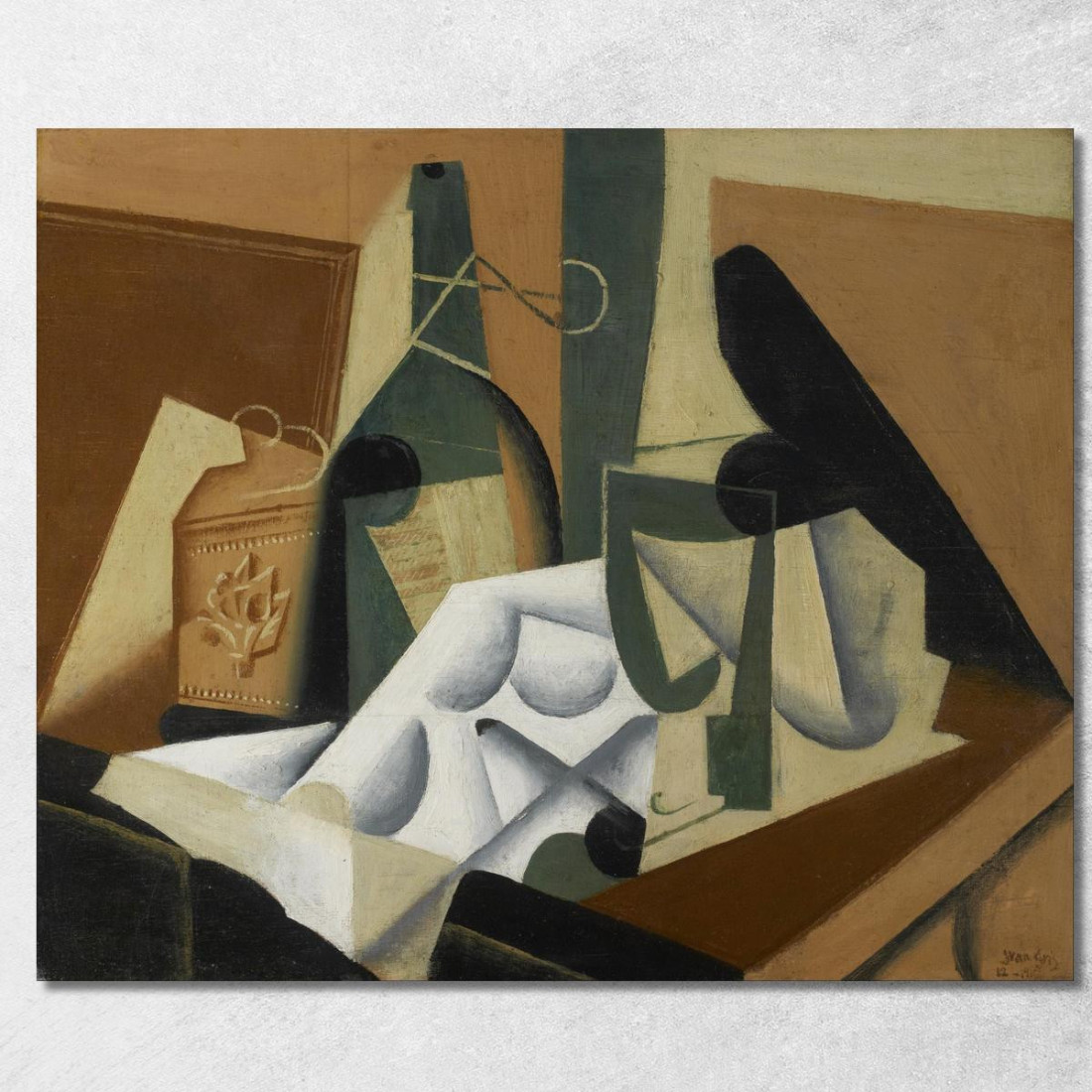 La Tovaglia Bianca Juan Gris jgr74 quadro stampato su tela La Tovaglia Bianca Juan Gris jgr74 quadro stampato su tela