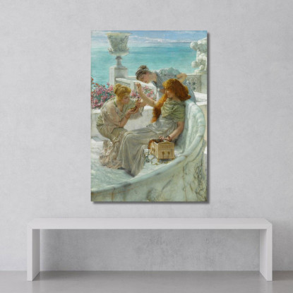 Il Preferito Della Fortuna Lawrence Alma-Tadema lat20 quadro stampato su tela