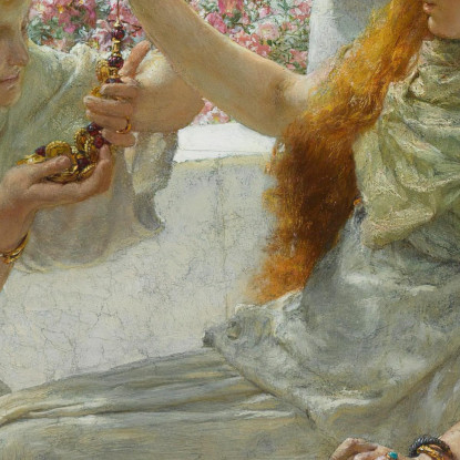 Il Preferito Della Fortuna Lawrence Alma-Tadema lat20 quadro stampato su tela