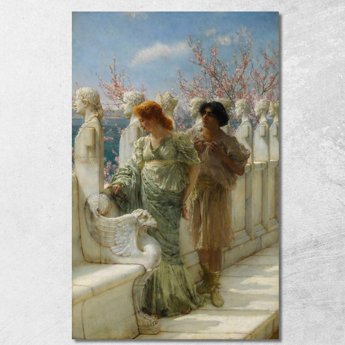 Generazioni Passate E Presenti Lawrence Alma-Tadema lat29 quadro stampato su tela Generazioni Passate E Presenti Lawrence Alma-Tadema lat29 quadro stampato su tela