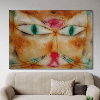 Catandbird Paul Klee pkl18 quadro stampato su tela