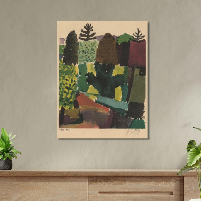 Parco Paul Klee pkl62 quadro stampato su tela