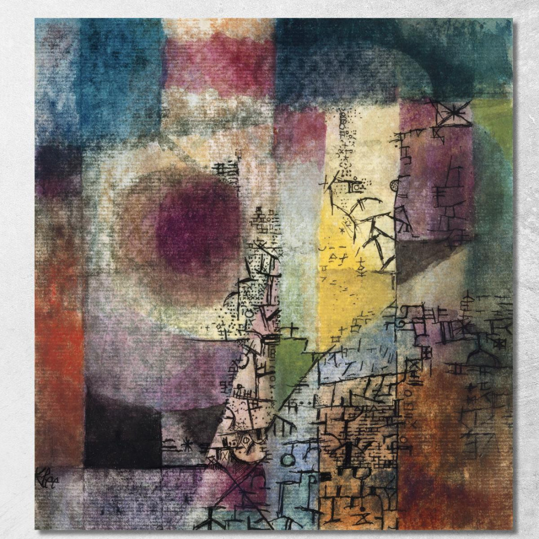 Senza Titolo Paul Klee pkl92 quadro stampato su tela Senza Titolo Paul Klee pkl92 quadro stampato su tela