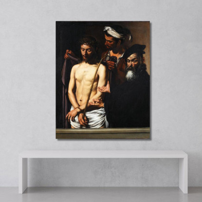 Ecce Homo Caravaggio crv13 quadro stampato su tela