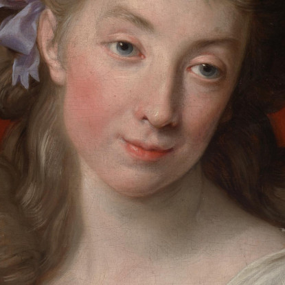Ritratto Di Izabela Nata Lubomirska Moglie Di Ignacy Potocki Pompeo Batoni pbt31 quadro stampato su tela