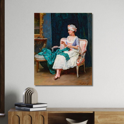 Aline Raimundo de Madrazo y Garreta rmg9 quadro stampato su tela