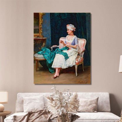 Aline Raimundo de Madrazo y Garreta rmg9 quadro stampato su tela