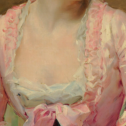 Ritratto Di Aline Mason Raimundo de Madrazo y Garreta rmg28 quadro stampato su tela