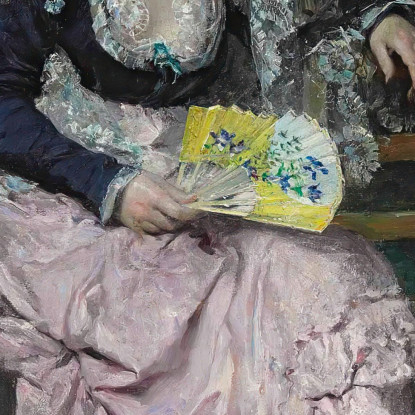 L'Appuntamento Raimundo de Madrazo y Garreta rmg41 quadro stampato su tela