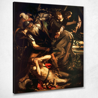 La Conversione Di San Paolo Caravaggio crv43 quadro stampato su tela