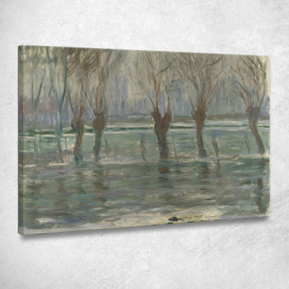 Acque Di Piena Claude Monet mnt15 quadro stampato su tela