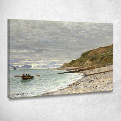 Pointe De La Hève Sainte-Adresse Claude Monet mnt17 quadro stampato su tela