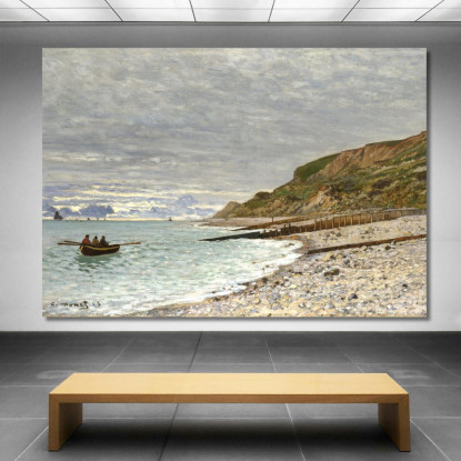 Pointe De La Hève Sainte-Adresse Claude Monet mnt17 quadro stampato su tela