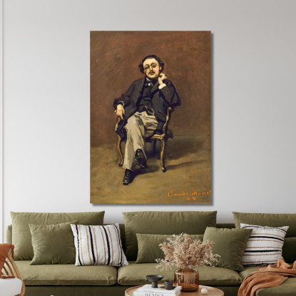 Dottor Leclenché Claude Monet mnt23 quadro stampato su tela