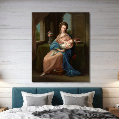 Mary Taylour Vicomtesse De Headfort Plus Tard Comtesse De Bective Et Marquise De Headfort Pompeo Batoni tableau impression sur t