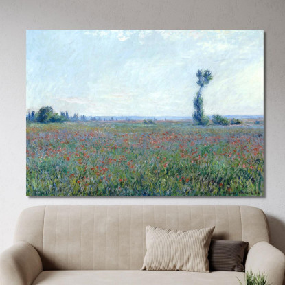 Campo Di Papaveri 1881 Claude Monet mnt46 quadro stampato su tela