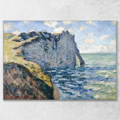 Egli Manneport 1882 Claude Monet mnt80 quadro stampato su tela