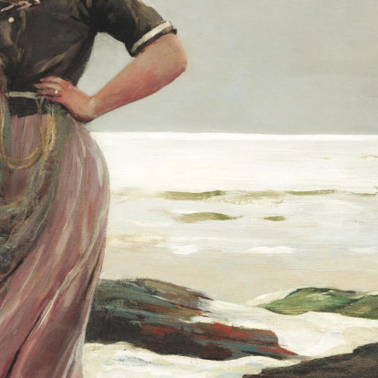 Una Luce Sul Mare Winslow Homer quadro stampato su tela