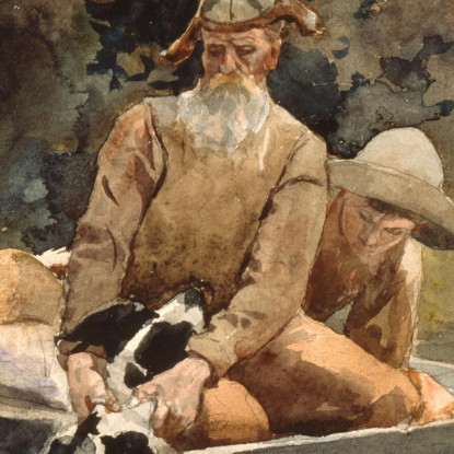 After The Hunt Winslow Homer canvas print