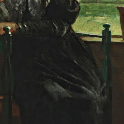Alla Finestra Winslow Homer quadro stampato su tela