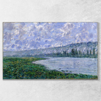 La Senna E Il Chaantemesle 1880 Claude Monet mnt93 quadro stampato su tela