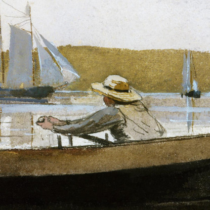 Chicos En Un Dory Winslow Homer cuadro en lienzo