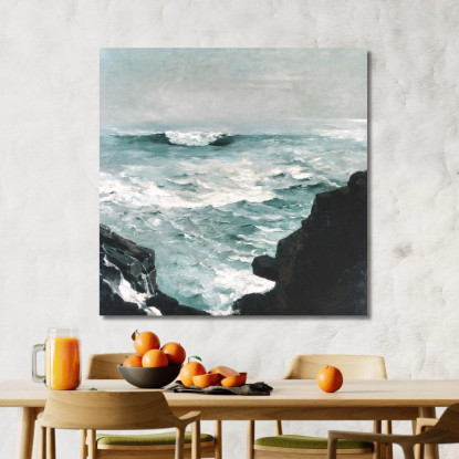 Rocher Du Canon Winslow Homer tableau impression sur toile