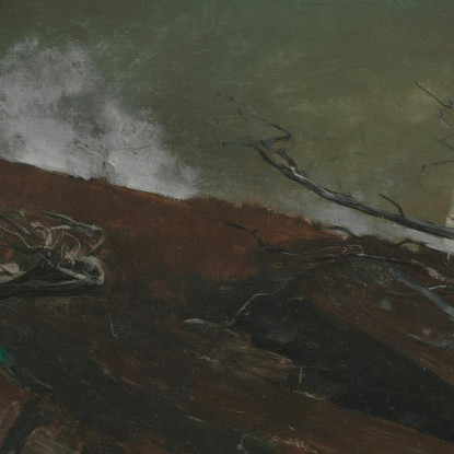 Costa Del Maine Winslow Homer quadro stampato su tela