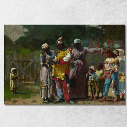 Dressing For The Carnival Winslow Homer canvas print