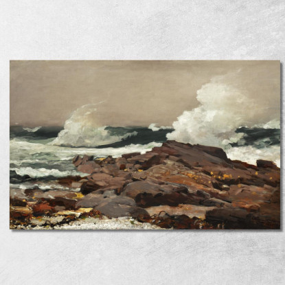 Östlicher Punkt Winslow Homer drucken auf leinwand