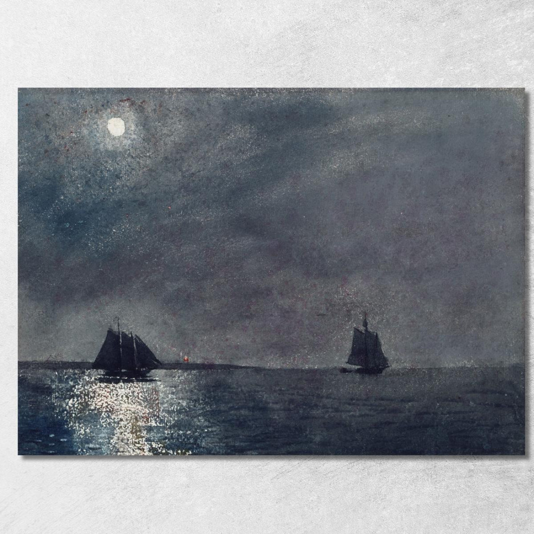 Luce Del Punto Orientale Winslow Homer quadro stampato su tela Luce Del Punto Orientale Winslow Homer quadro stampato su tela