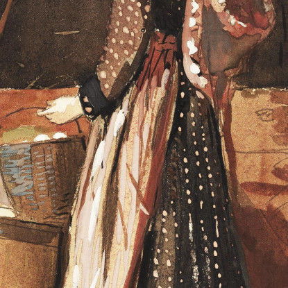 Oeufs Frais Winslow Homer tableau impression sur toile