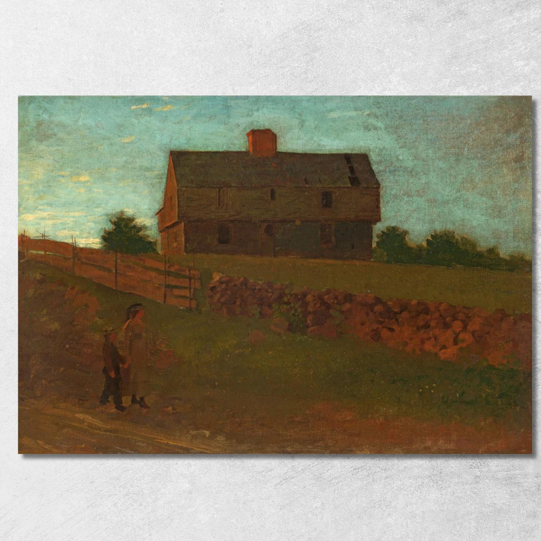 Casa De Guarnición York Maine Winslow Homer cuadro en lienzo Casa De Guarnición York Maine Winslow Homer cuadro en lienzo