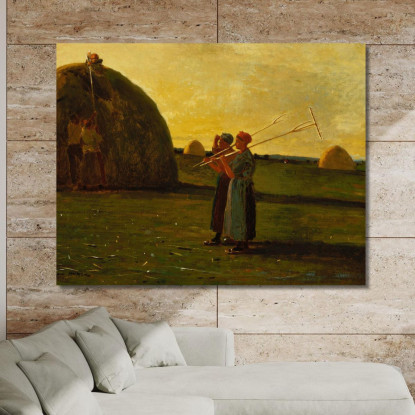 Haymakers Winslow Homer canvas print