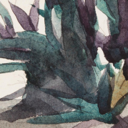 Hügel Mit Maguey-Büscheln Winslow Homer drucken auf leinwand