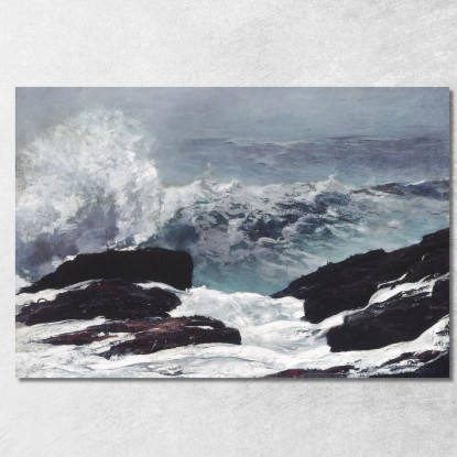 Nordest Winslow Homer quadro stampato su tela